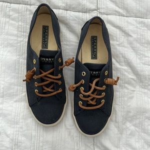 Sperry Top Sider Sneakers - Navy - Size 6.5